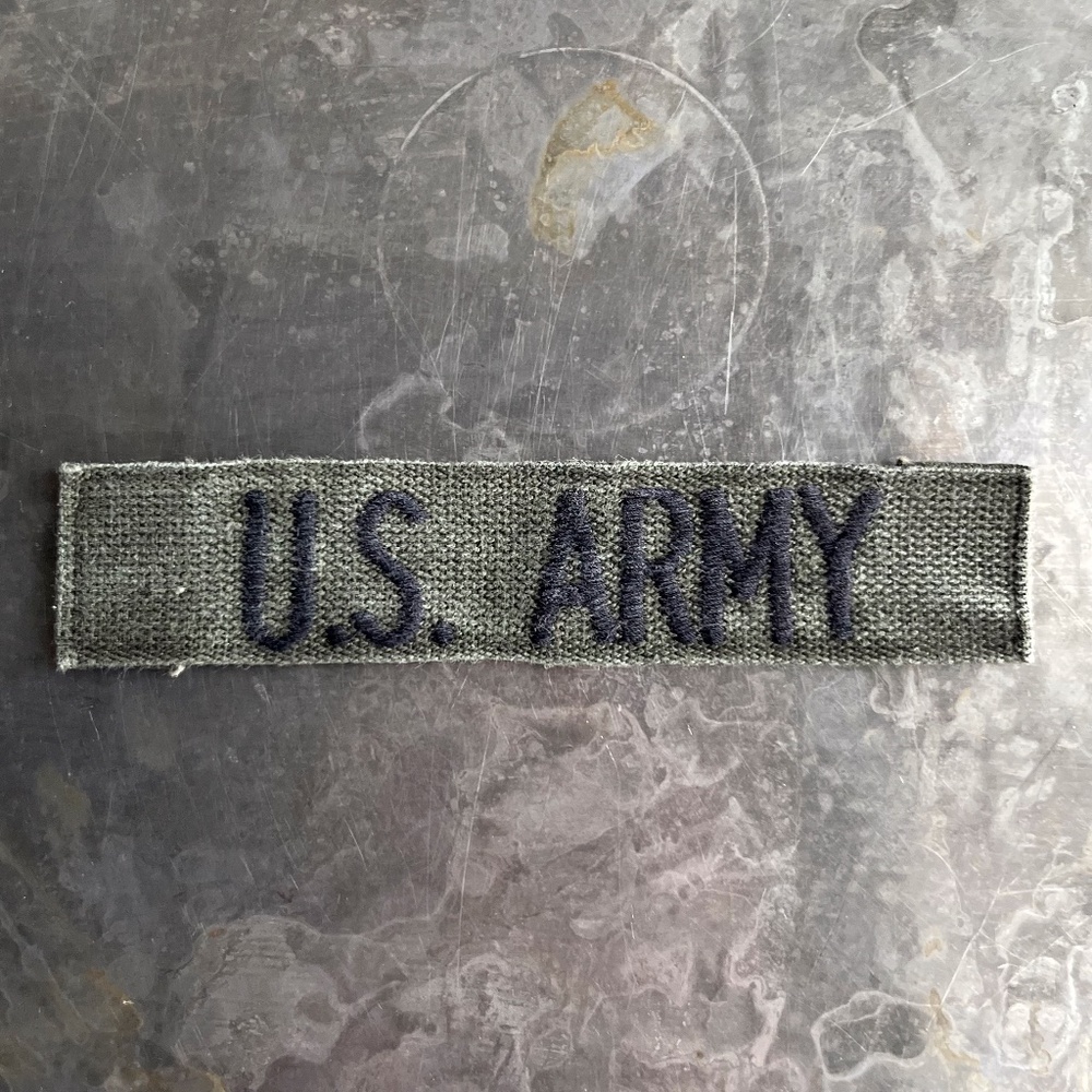 U.S. ARMY embroidered tape patch - Vintage
